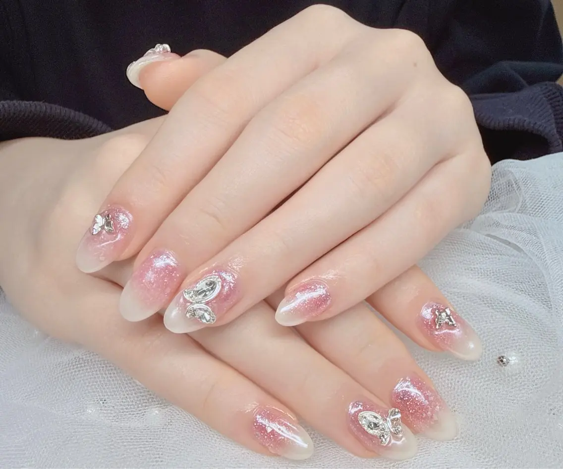 ケア＋グラデーション+パーシの写真