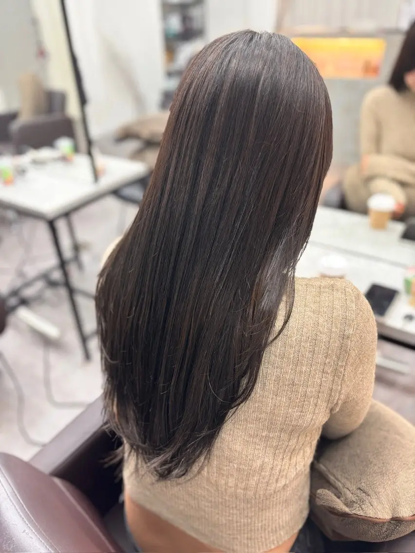 ロング カラー ヘアカラー 【 clan 】 *.✯ANNA✯.*のヘアスタイル