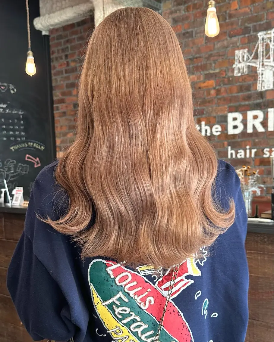 ロング カラー ヘアカラー トリートメント 村田 来倖のヘアスタイル