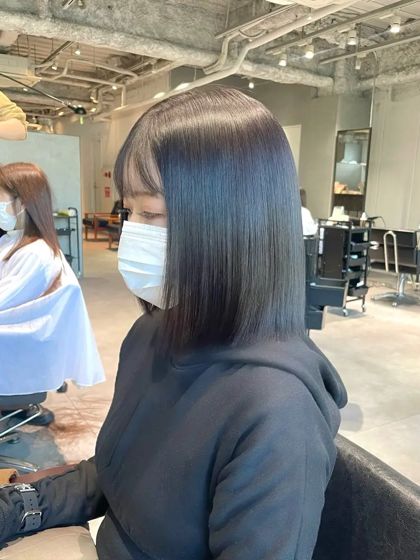 ショート カラー カット ヘアカラー トリートメント CHERIM ❤️‍🔥新家光葉のヘアスタイル