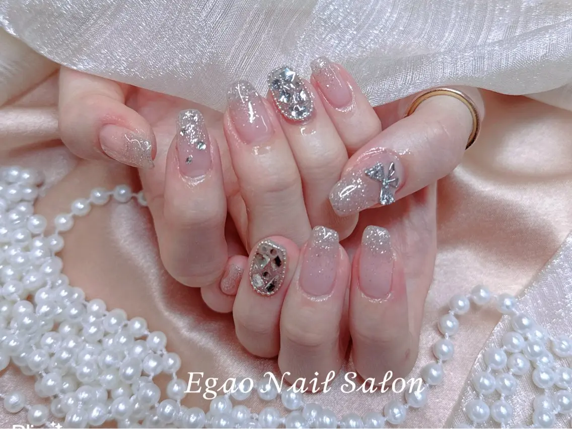 ネイル フットネイル ジェルネイル 韓国ネイル マグネットネイル メンズネイル ハンドネイル EGAO NAIL 錦糸町店のネイルデザイン