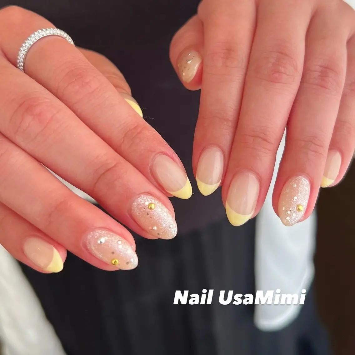 ネイル ハンドネイル 本町NailUsa Mimi RIKOのネイルデザイン