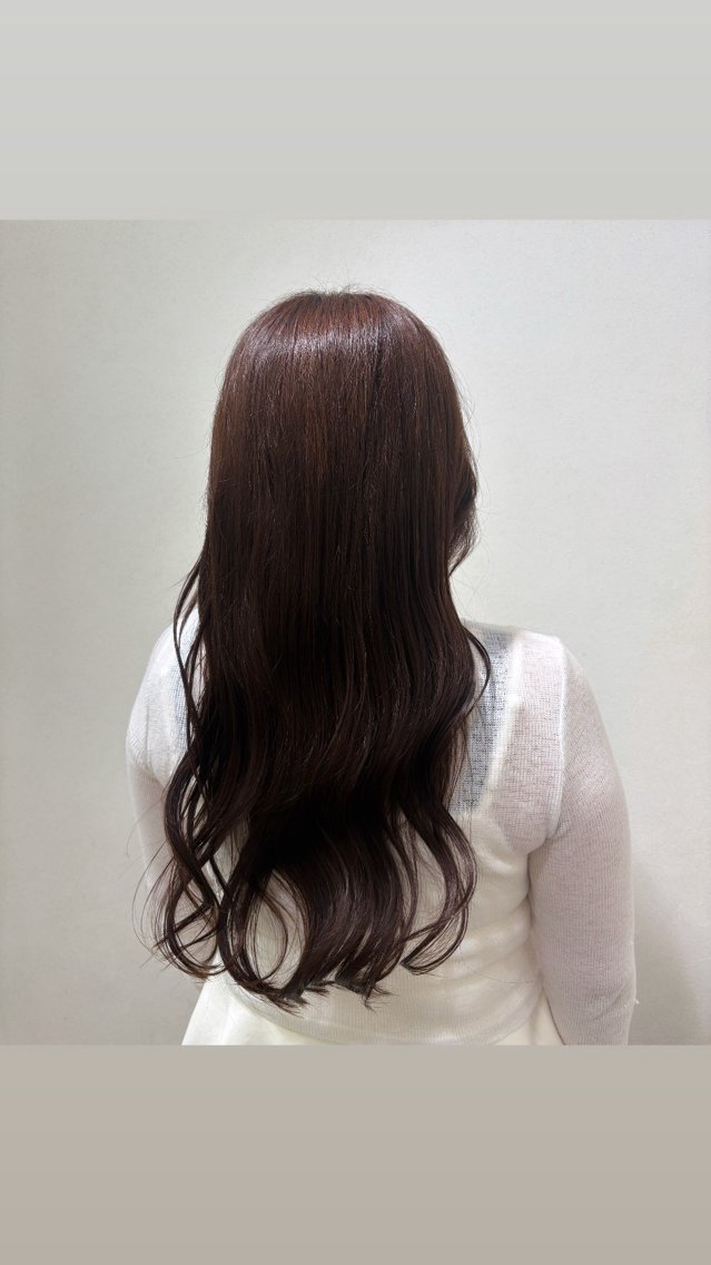 ロング 阿部 蒼依のヘアスタイル