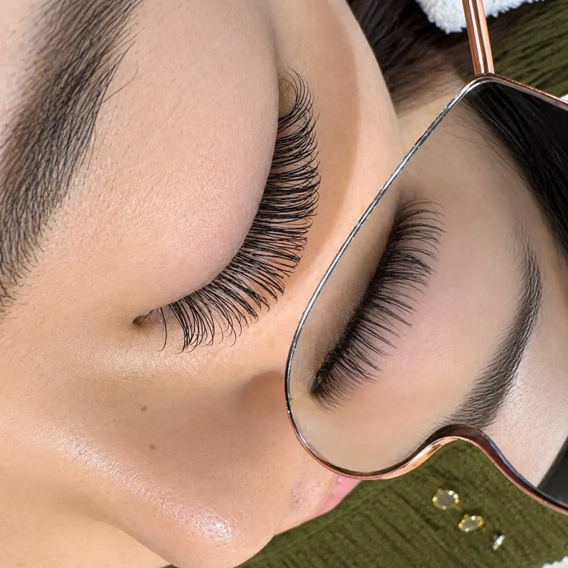 マツエク・マツパ 付け放題 フラットラッシュ マツエク eyelash kotoneのマツエク・マツパデザイン