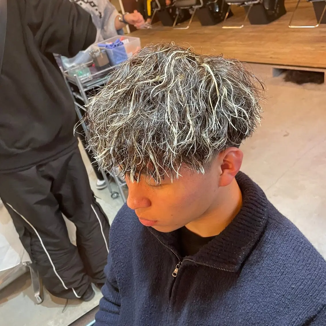 パーマ ツイスパ 新井のヘアスタイル