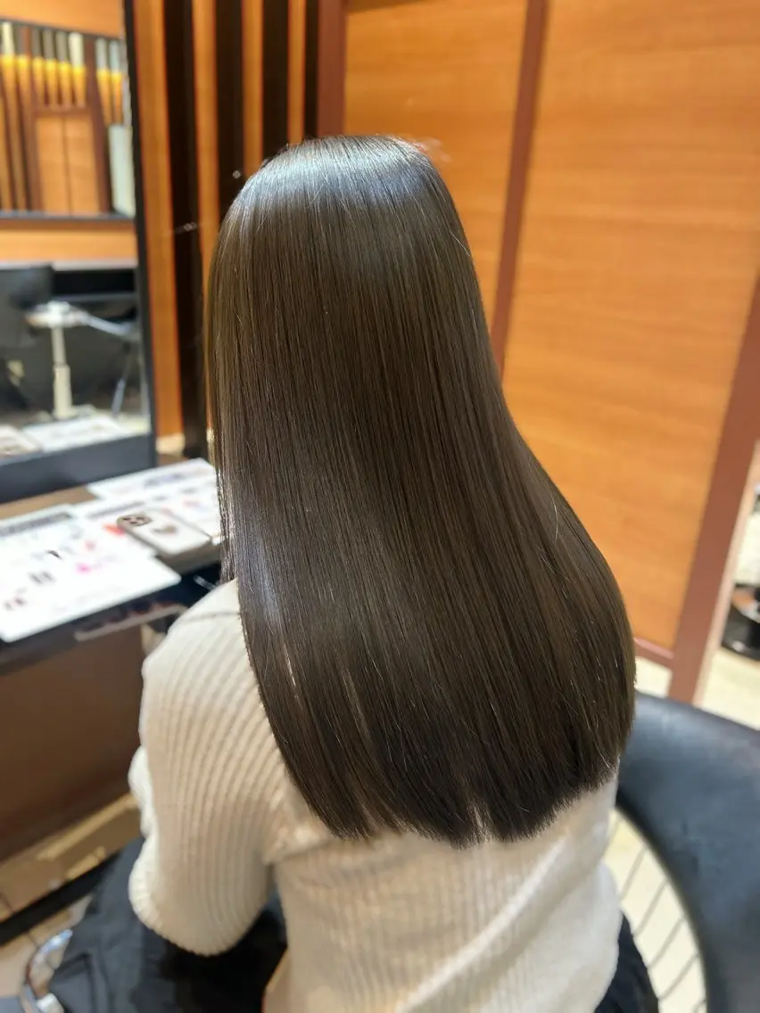 ロング カット ヘアカラー トリートメント ✨🍀岩崎 唯🍀✨のヘアスタイル