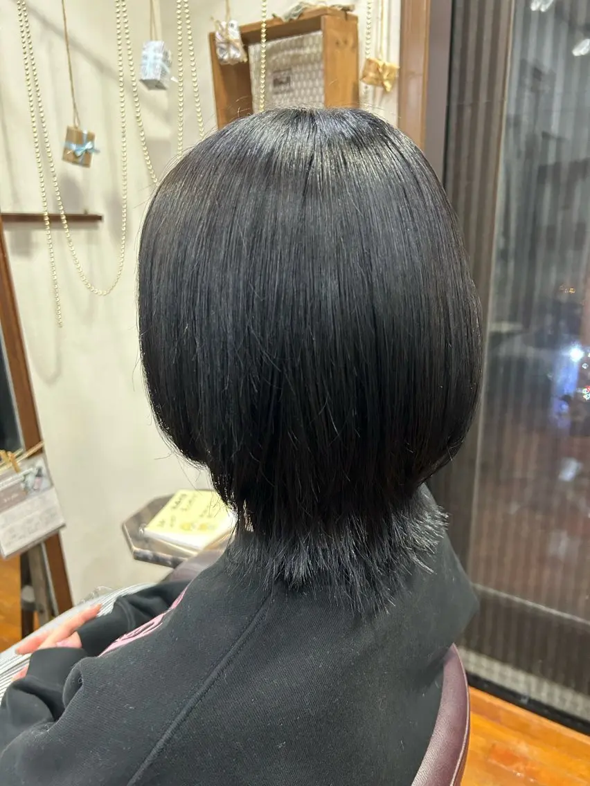 カラー ヘアカラー トリートメント 中島 優のヘアスタイル