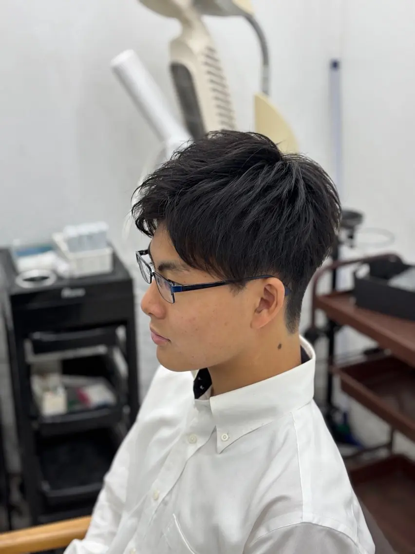 メンズ メンズパーマ 特化Enhanceのヘアスタイル
