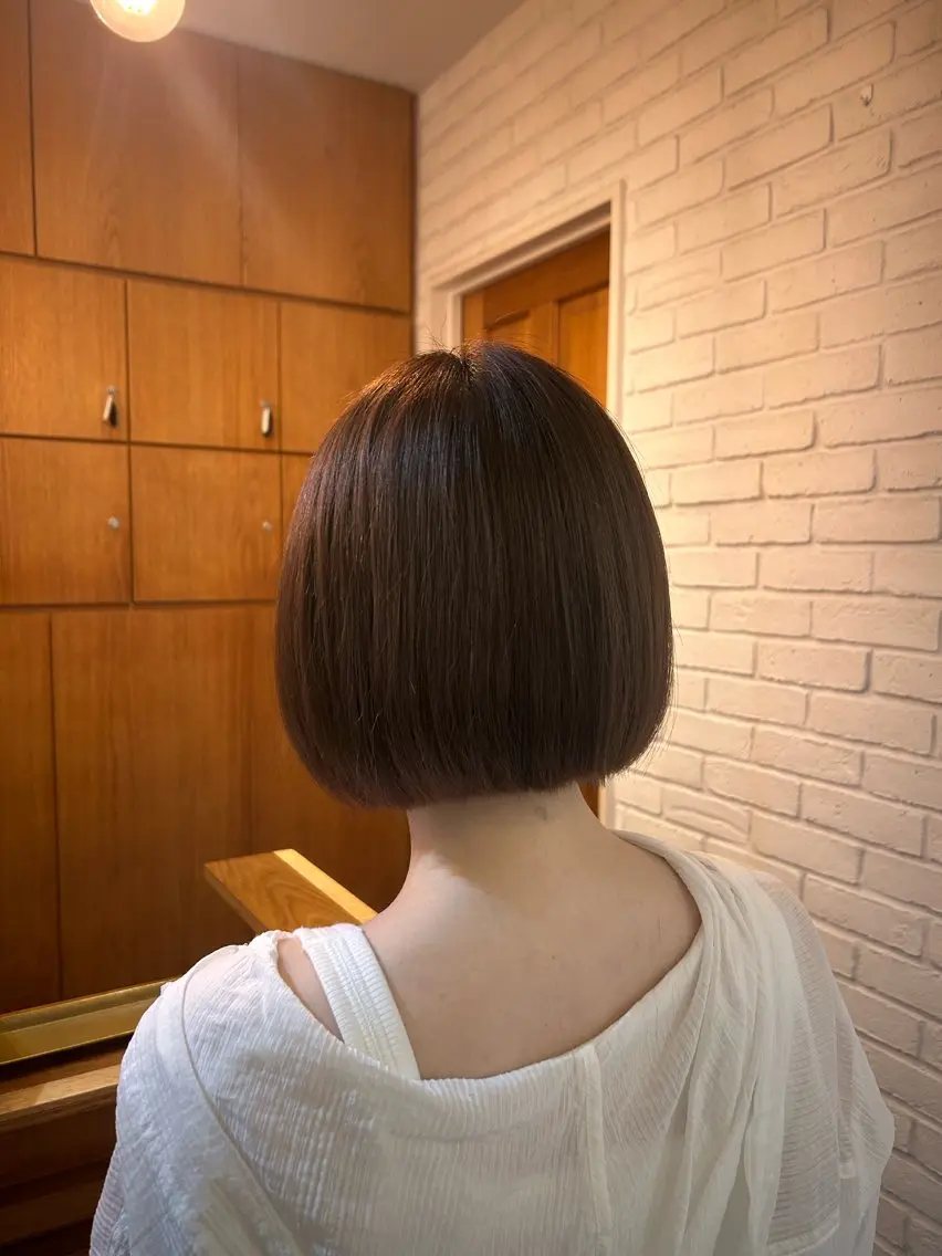 ミディアム カラー カット ヘアカラー トリートメント パーマモデル 募集/まどか🪄🫧のヘアスタイル