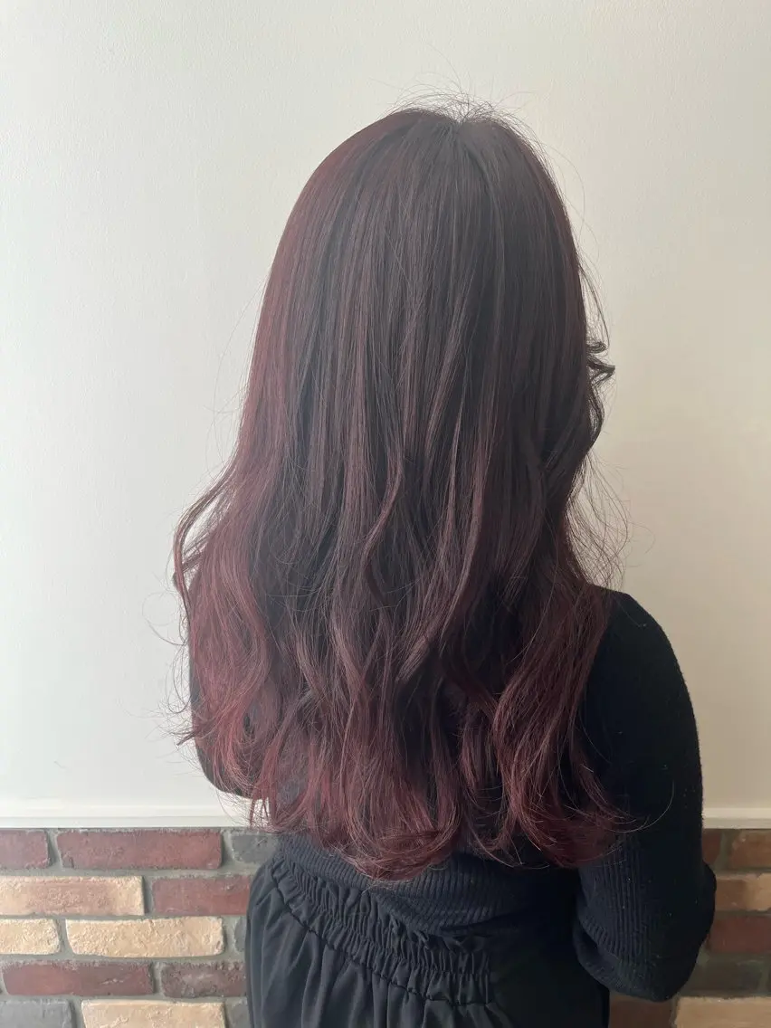 カラー ヘアカラー ボブ🍊暖色カラー 浅草【Bob美容師】のヘアスタイル