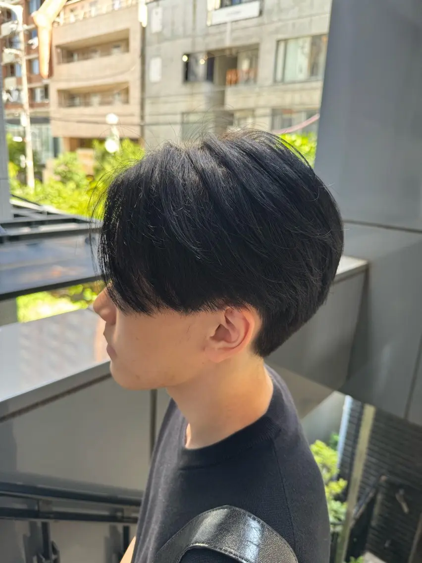 メンズ カット ヘアカラー トリートメント 河野 悠のヘアスタイル