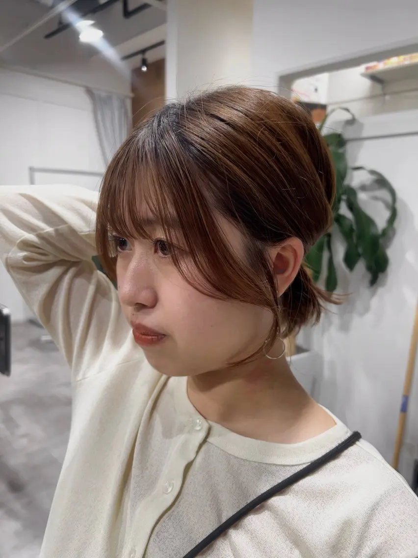ヘアカラー kanae🫧 ｜透明感カラー｜平尾のヘアスタイル