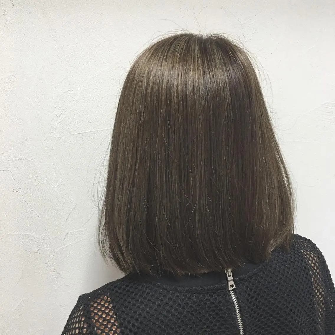 ミディアム ハイライト 中野 恵脩のヘアスタイル