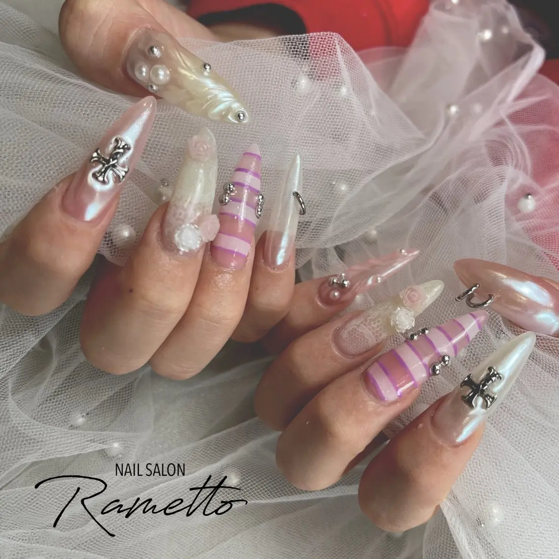 ネイル ハンドネイル NAILSALON Ramettoのネイルデザイン
