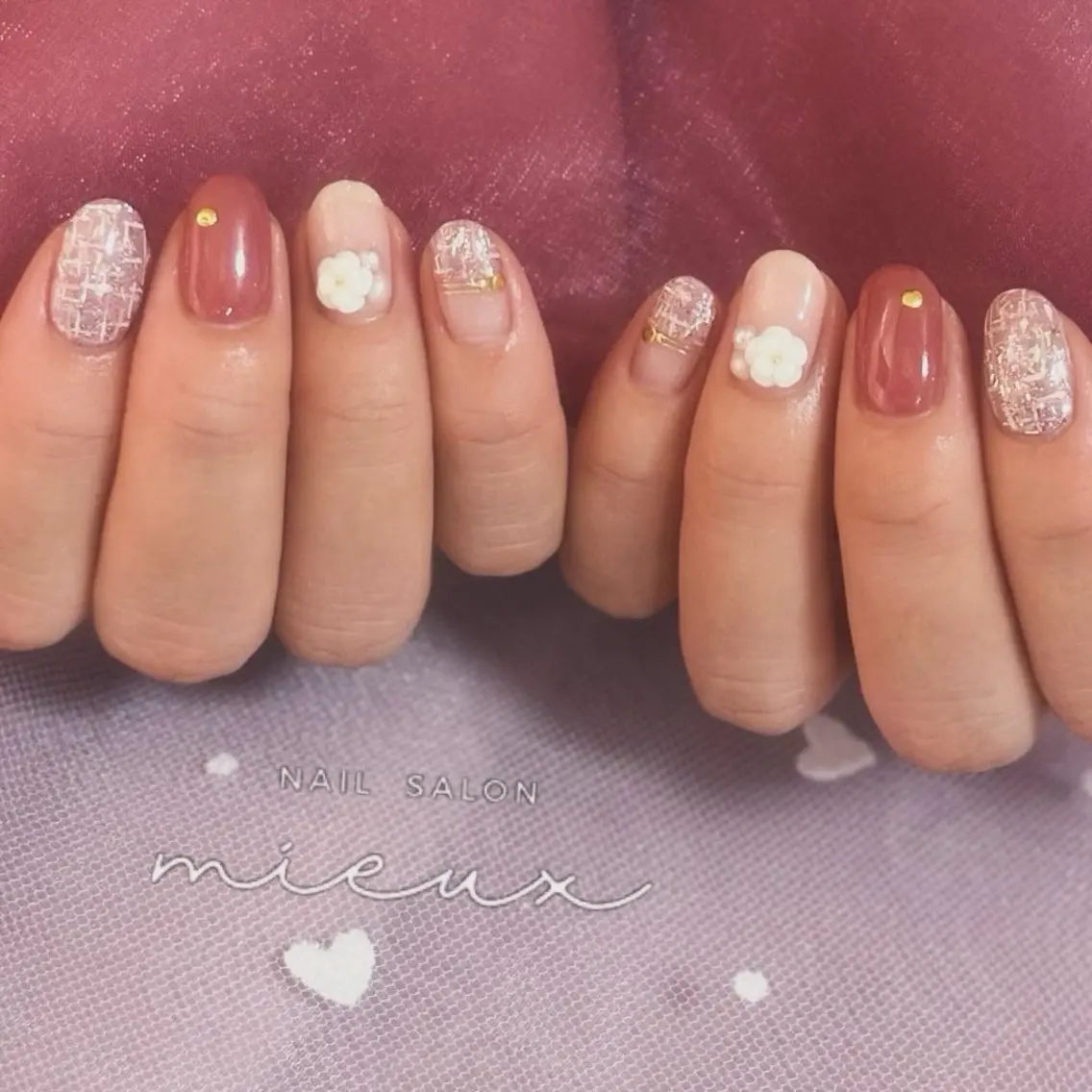 ネイル ハンドネイル nailsalon mieuxのネイルデザイン