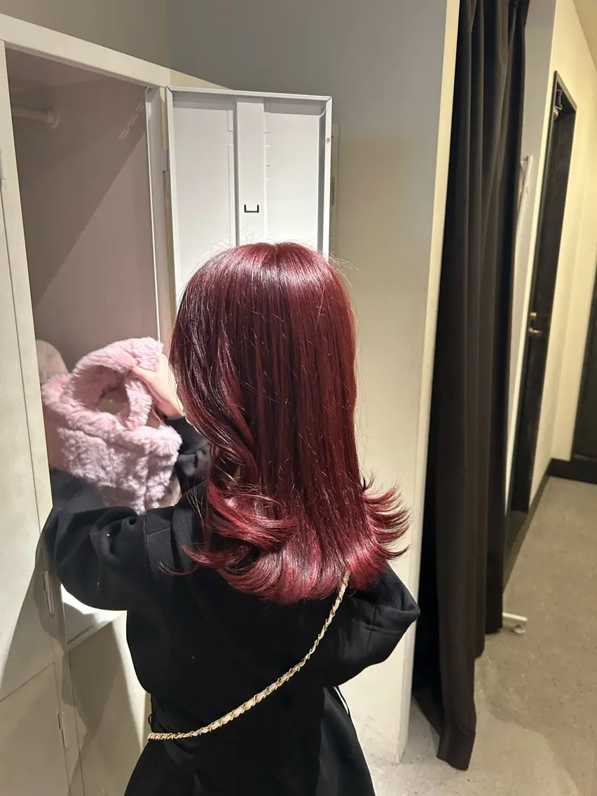セミロング カラー カット ヘアカラー 野田阪神/暖色カラー Kairi🐬のヘアスタイル