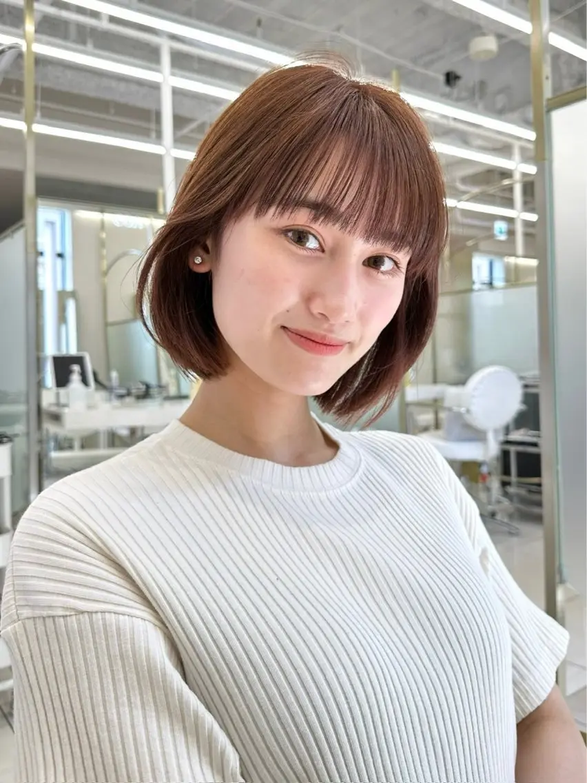 骨格似合わせ前髪カット💇🏻♀️の写真