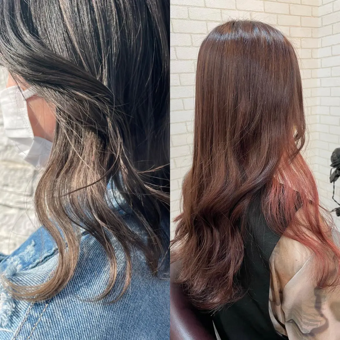 セミロング TELA HAIRのヘアスタイル