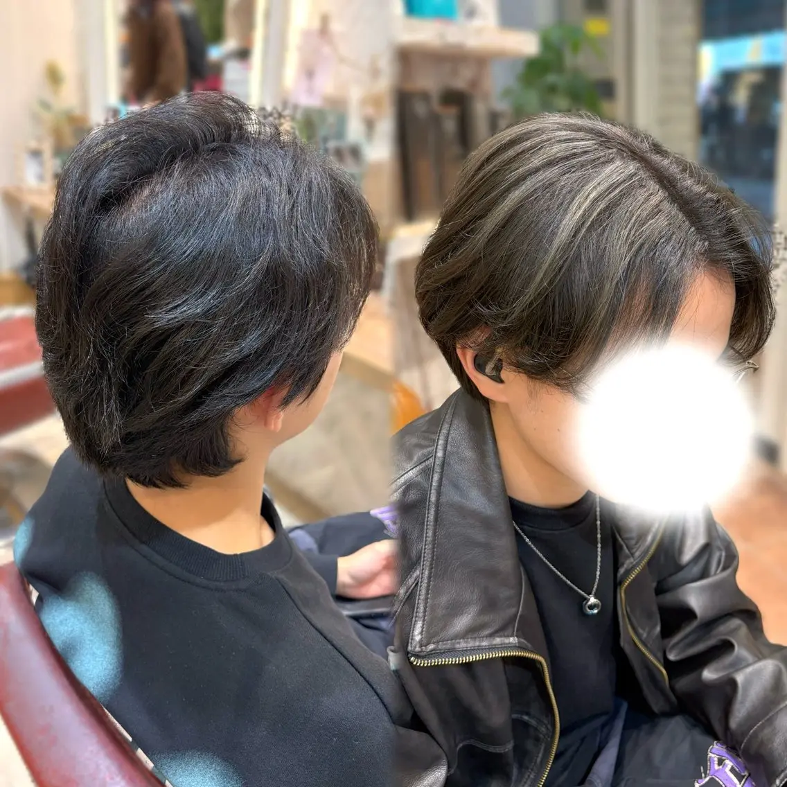 カラー メンズ ヘアカラー 縮毛矯正／ハイライト 💙mai🐈のヘアスタイル