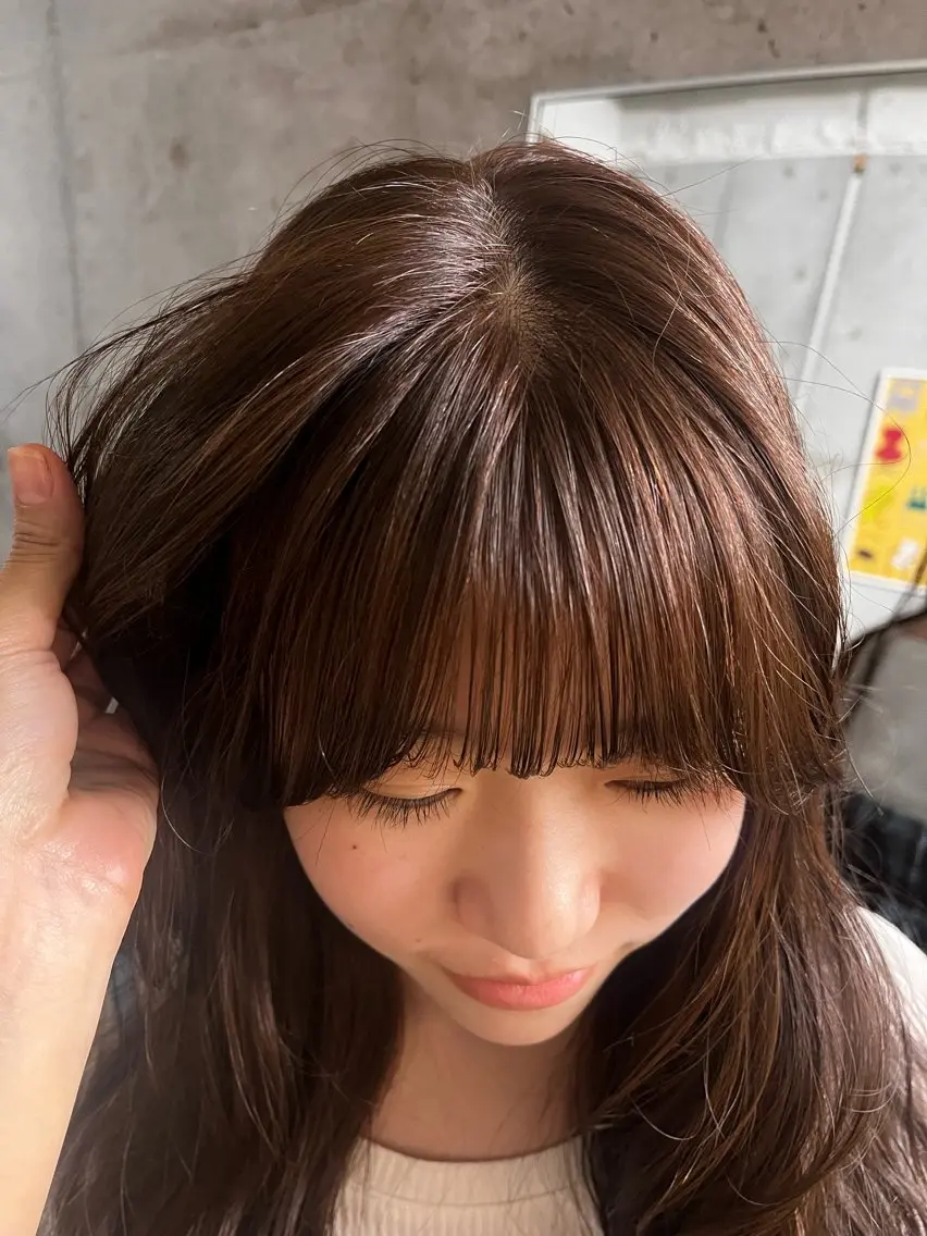 カラー くるみ/ カラーモデル募集中のヘアスタイル