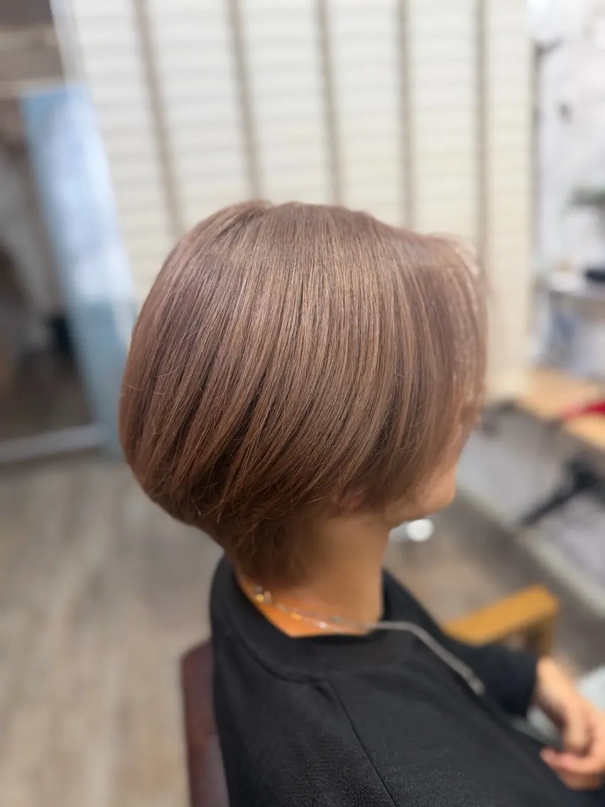 ショート カラー メンズ LAURA &RO 🫧はるか🫧のヘアスタイル