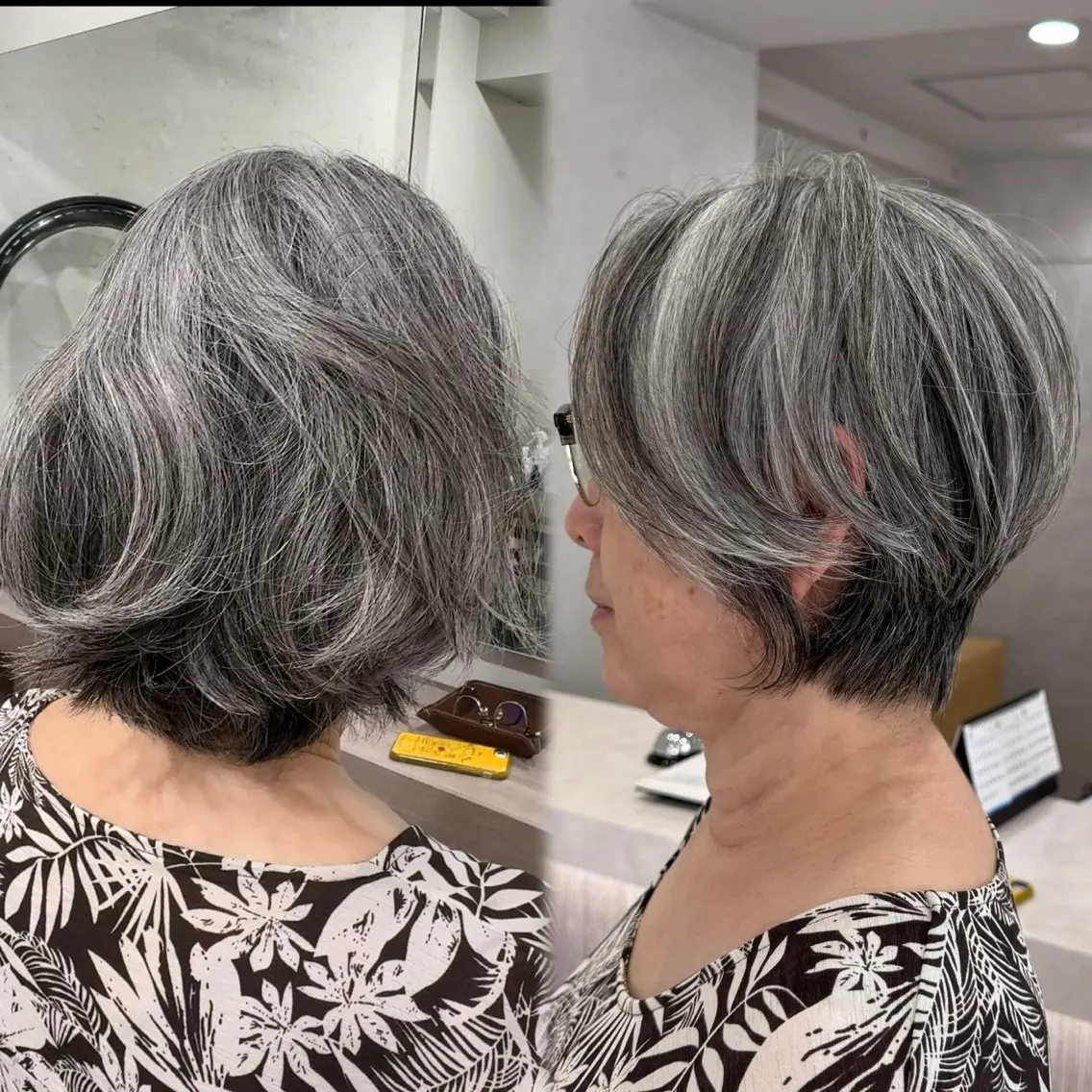 ショート カラー カット ヘアカラー 佐藤優晟/カラー/ 癖毛ショート/表参道のヘアスタイル