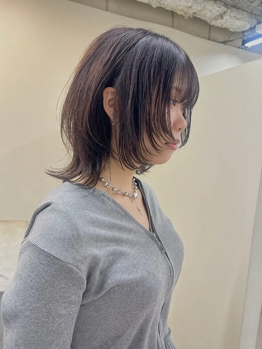 ショート レイヤーカット ウルフカット ウルフレイヤー メンズ レイヤー ウルフ 弓木啓輔のヘアスタイル