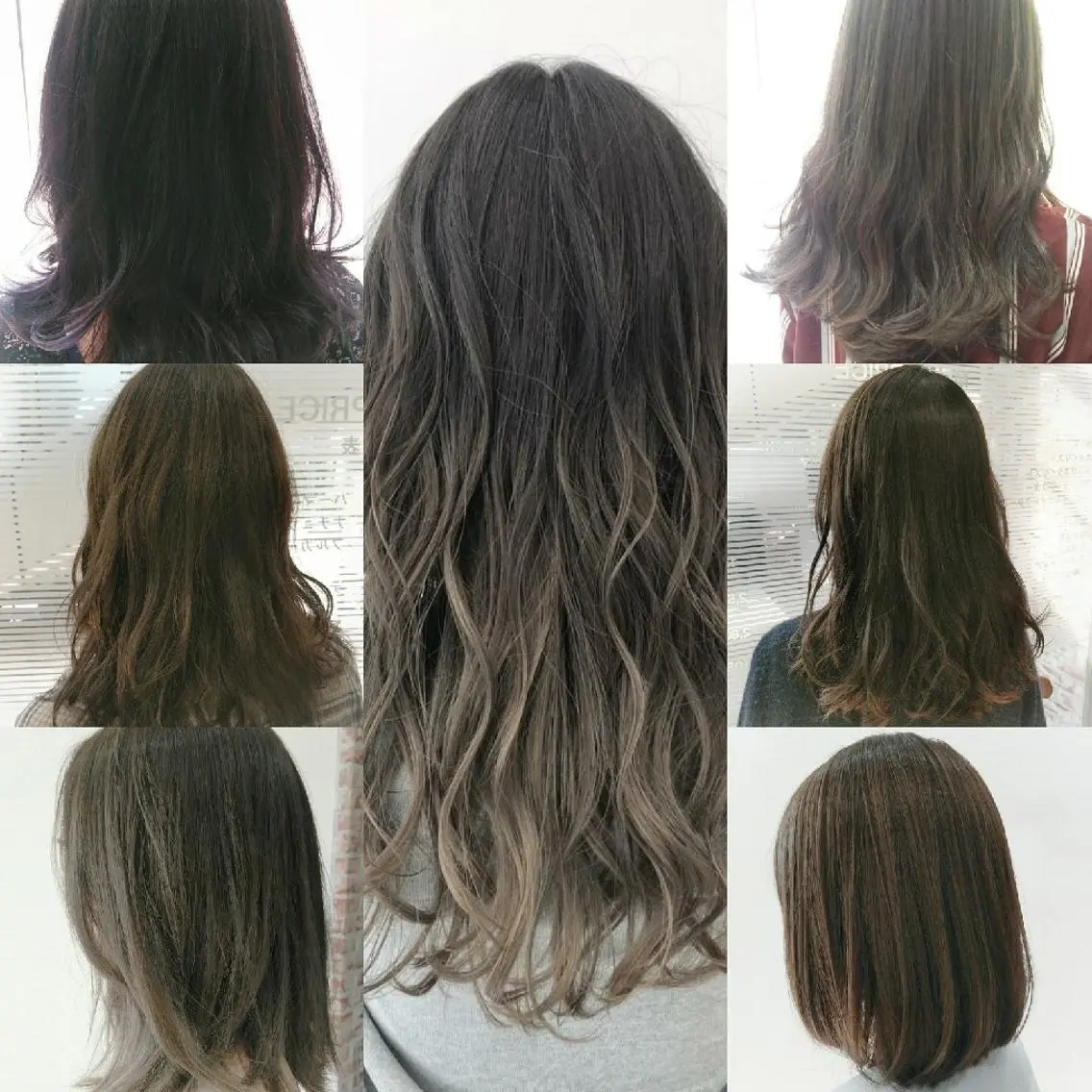 カラー デザインカラー たき  あいみのヘアスタイル
