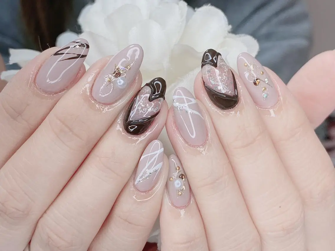 ネイル ハンドネイル Ｎail Ｓalon ertiのネイルデザイン