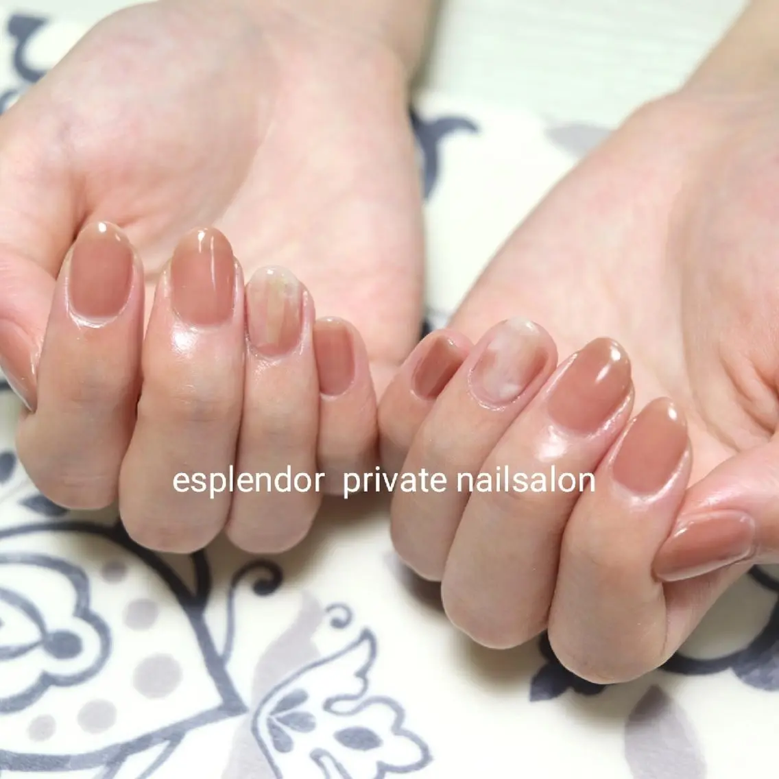 ネイル ニュアンスネイル オフィスネイル ハンドネイル ハンドケア esplendor  小野寺のネイルデザイン