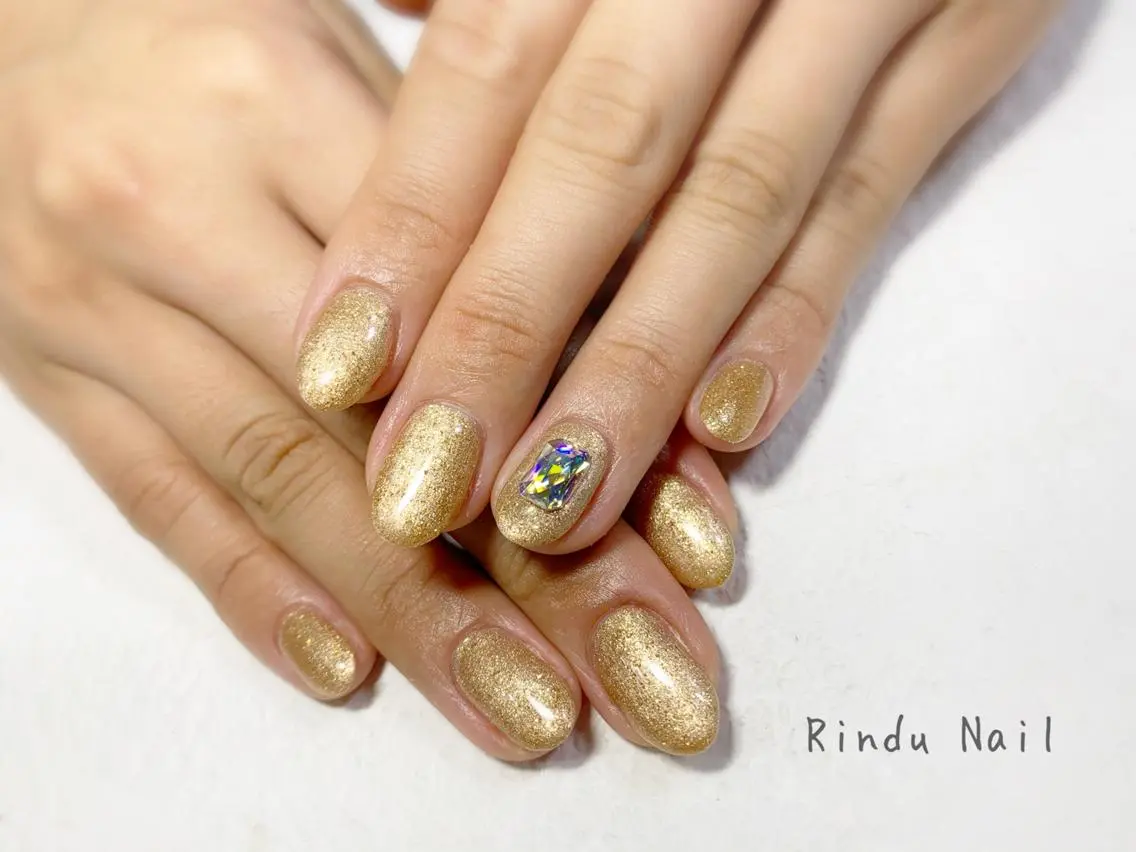 ネイル ワンカラーネイル Rindu Nail 名駅miniのネイルデザイン