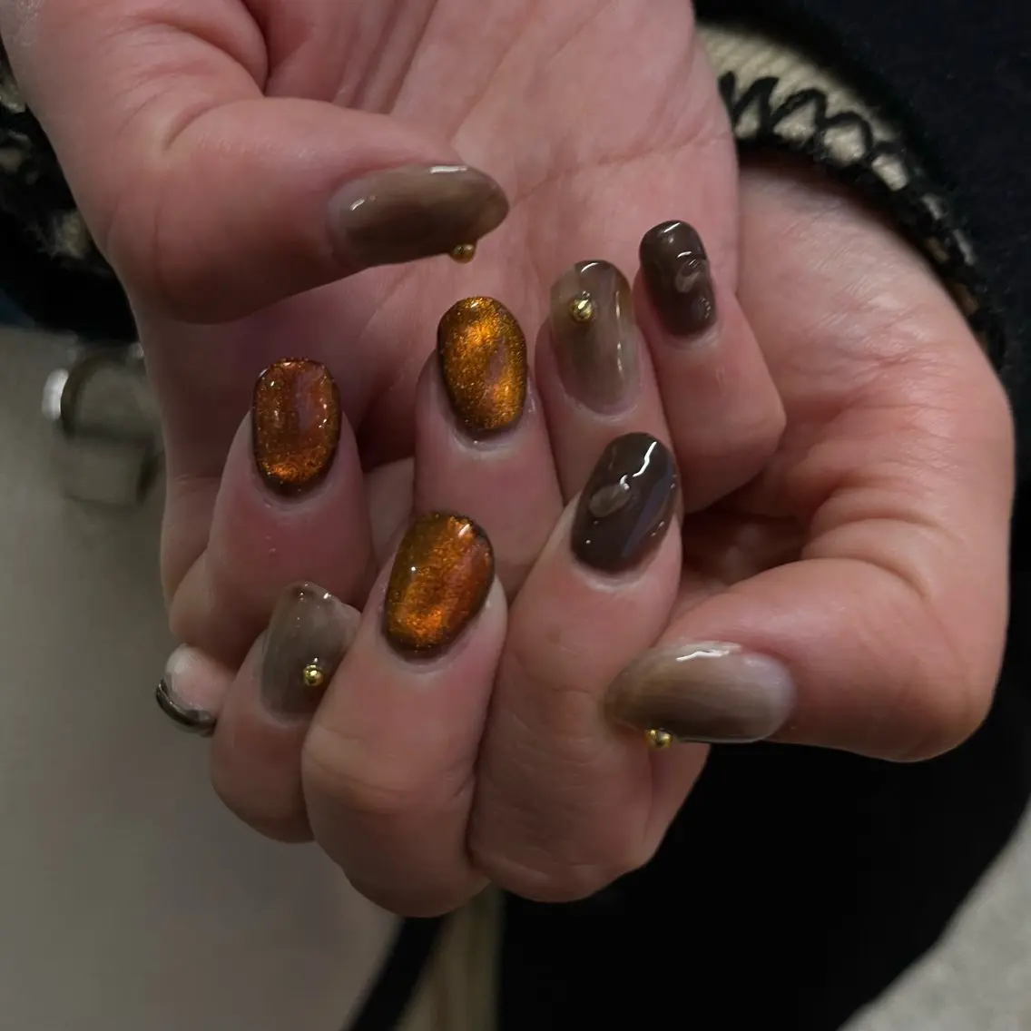 ネイル アートネイル ニュアンスネイル umi nailのネイルデザイン
