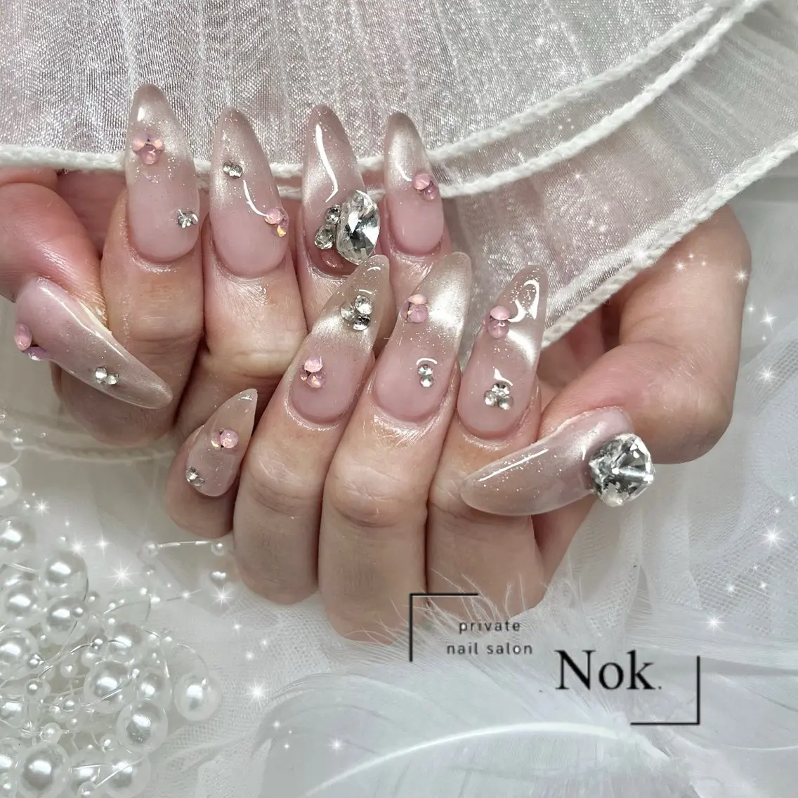 ネイル ハンドネイル 池袋痛ネイル Nok. 渡辺のネイルデザイン