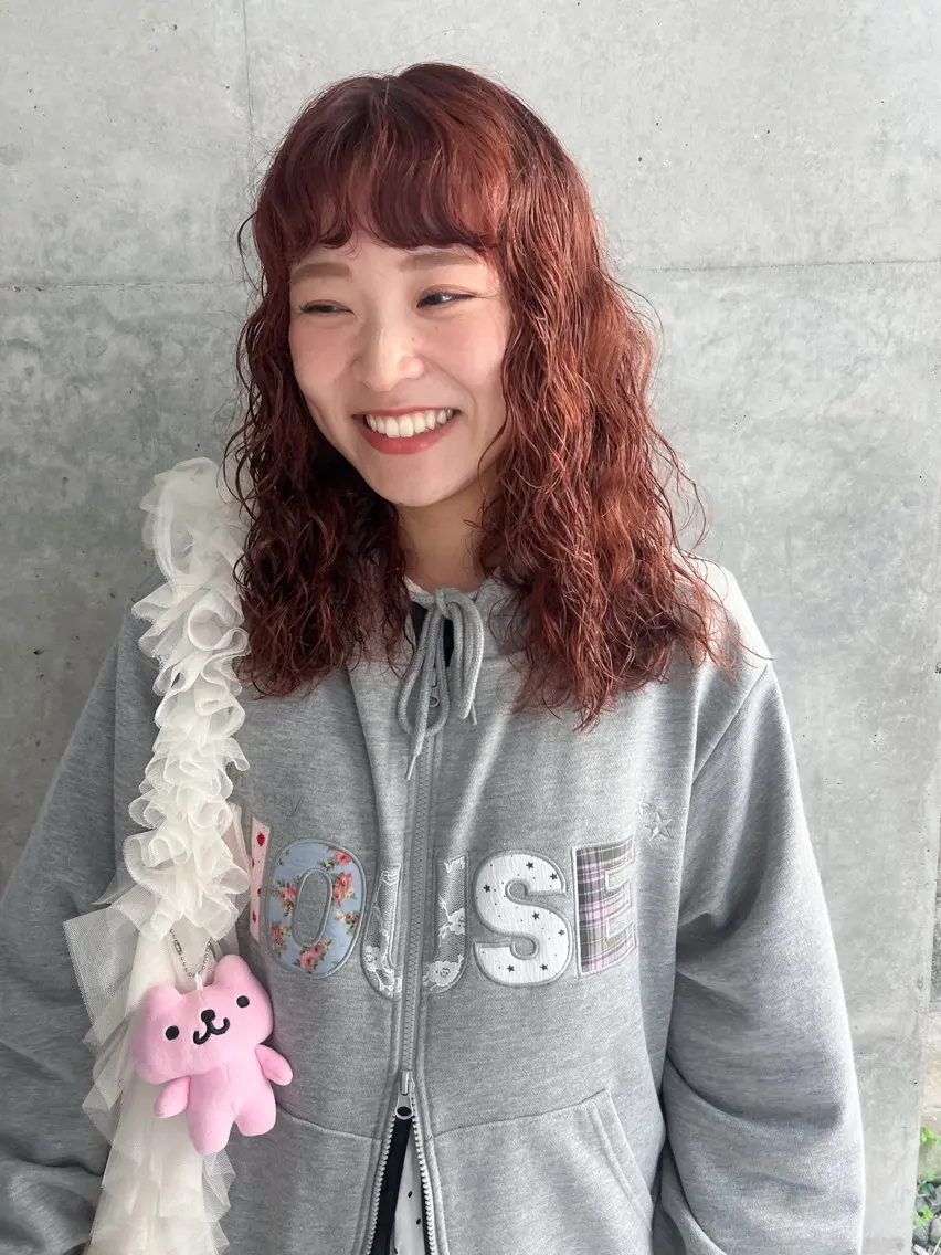 セミロング カラー パーマ カット パーマ トリートメント ボブ/パーマ 🐕🦺Nagiのヘアスタイル