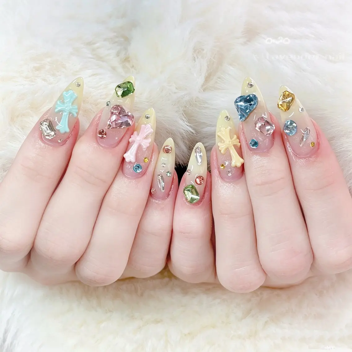 ネイル ハンドネイル Lavender nail·中島公園のネイルデザイン
