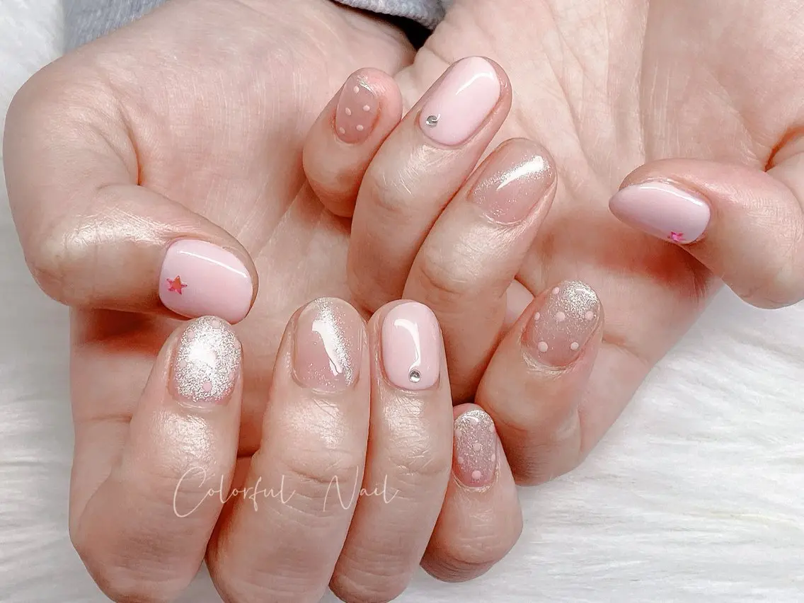 ネイル ハンドネイル 🎀Colorful 💅Nailのネイルデザイン