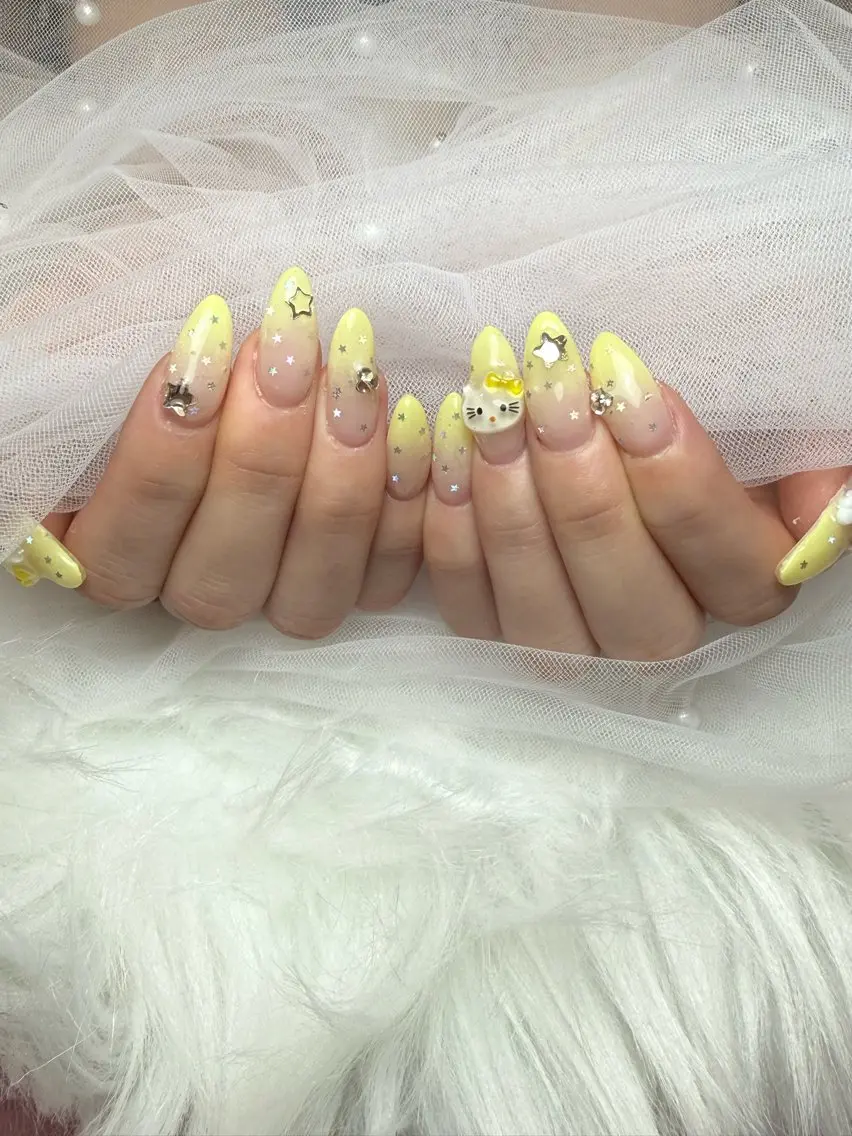 【練習モデル】ハンド💎アート10本の写真