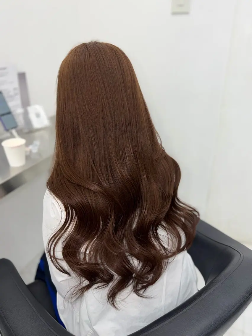 ロング カラー ヘアアレンジ カット ヘアカラー トリートメント 透明感カラー🎀艶髪 Anju/渋谷🎀のヘアスタイル