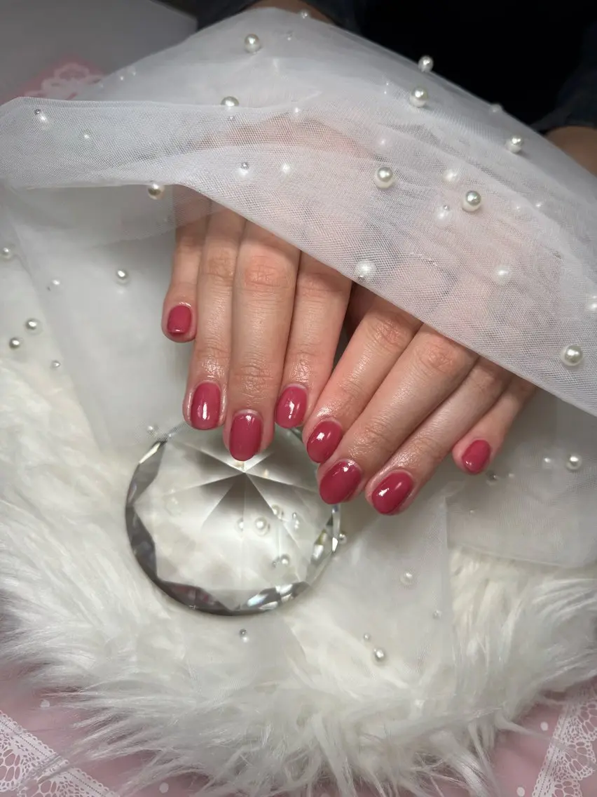 ネイル ワンカラーネイル シンプルネイル nailsalon Refletのネイルデザイン