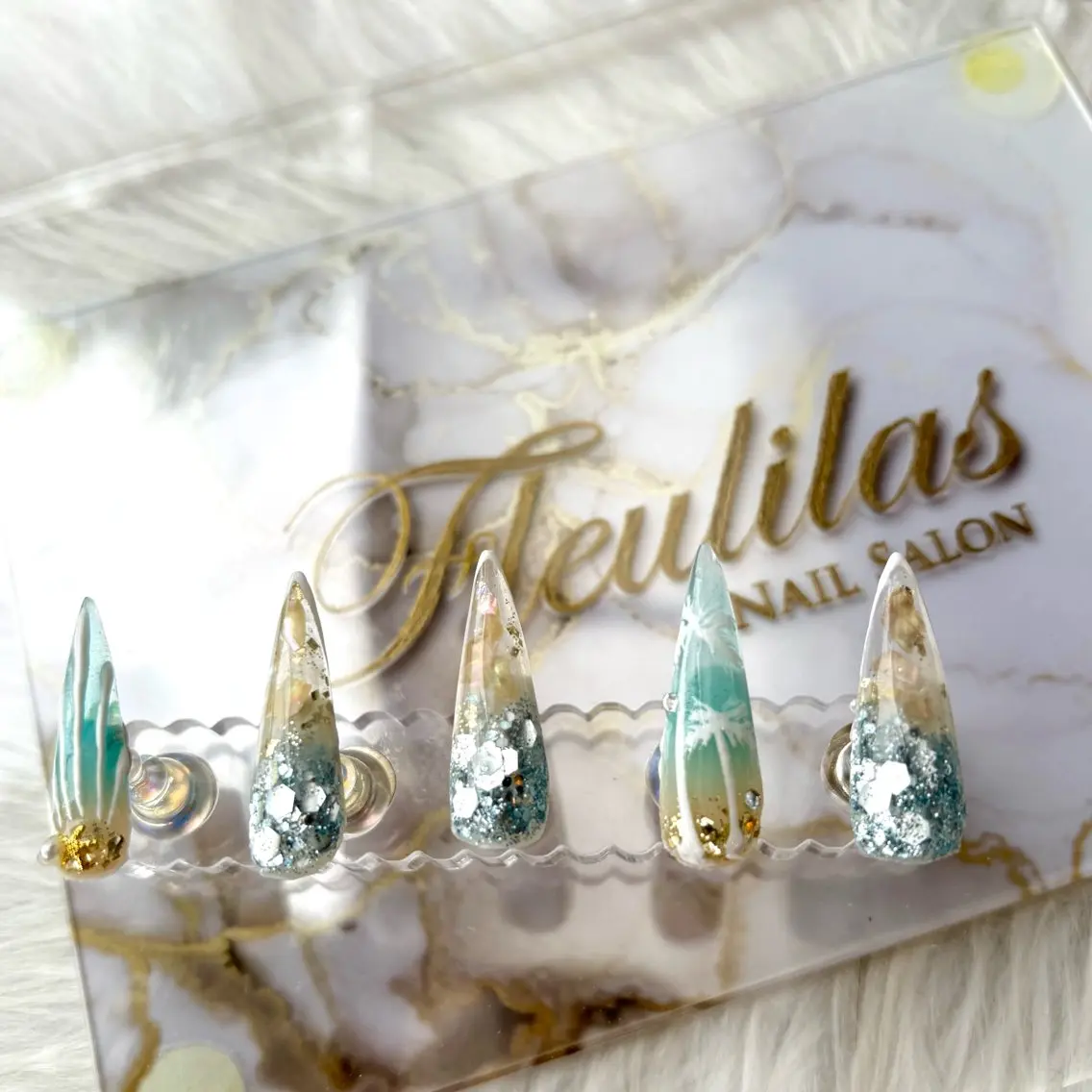 ネイル ハンドネイル fleulilas 17時以降のみ予約可のネイルデザイン
