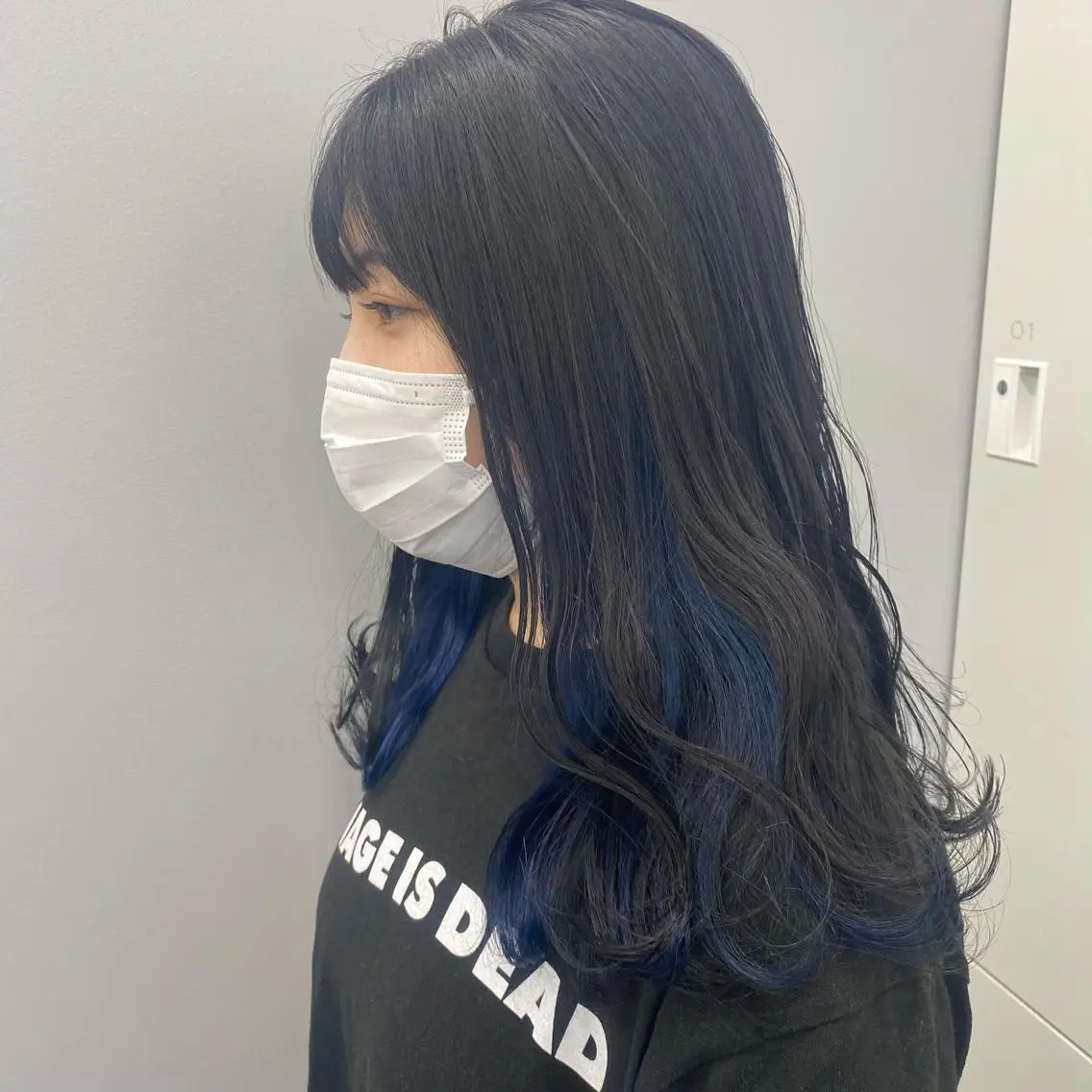 ロング カラー カット ヘアカラー トリートメント hana ROCCO3rdのヘアスタイル