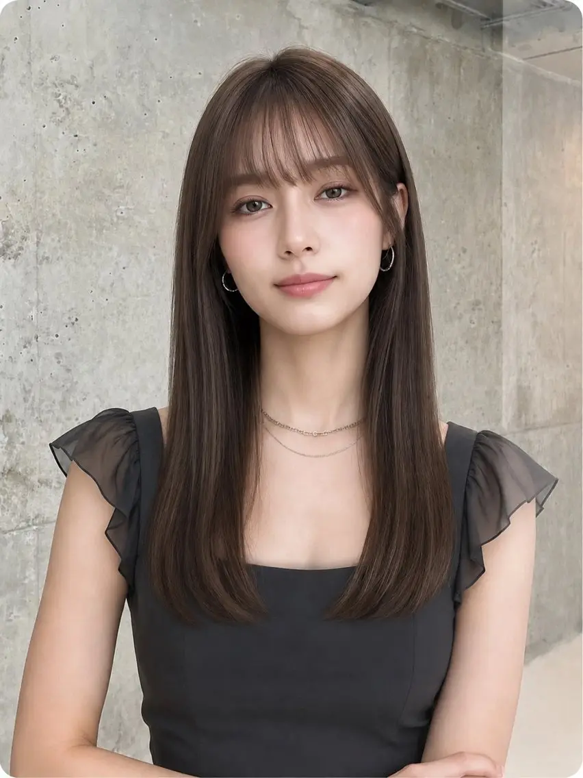【毎朝のアイロンを楽に✨】柔らかく自然な美髪改善矯正+艶トリートメントの写真
