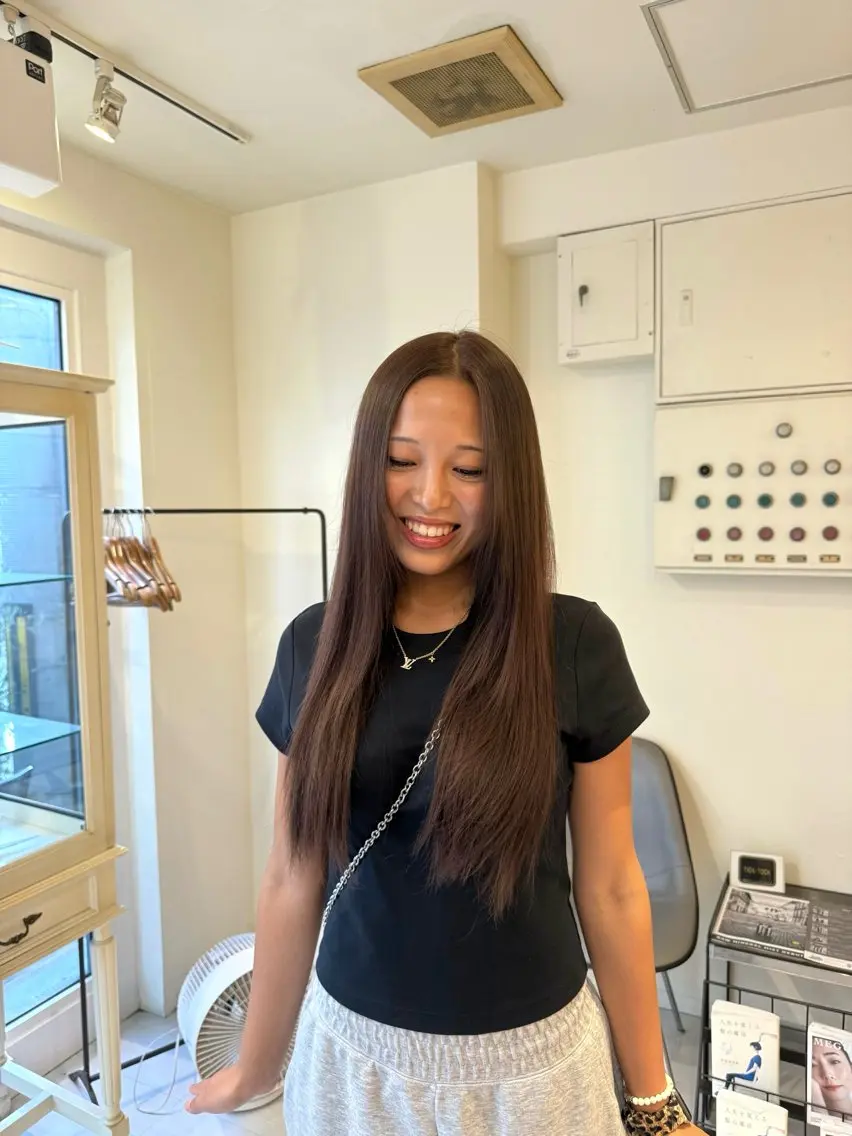 ロング 八木 琴実のヘアスタイル