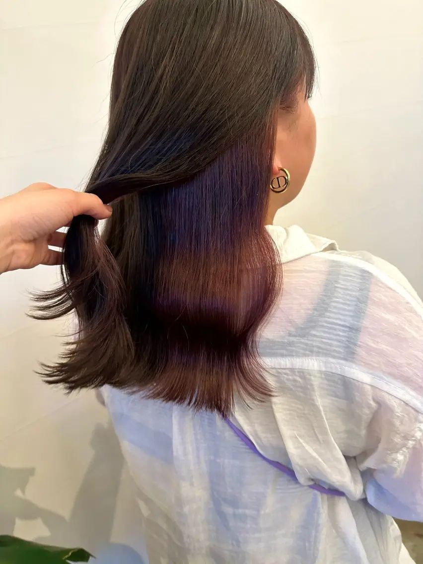 ロング ヘアカラー ✨ブリーチカラー /菜月✨のヘアスタイル