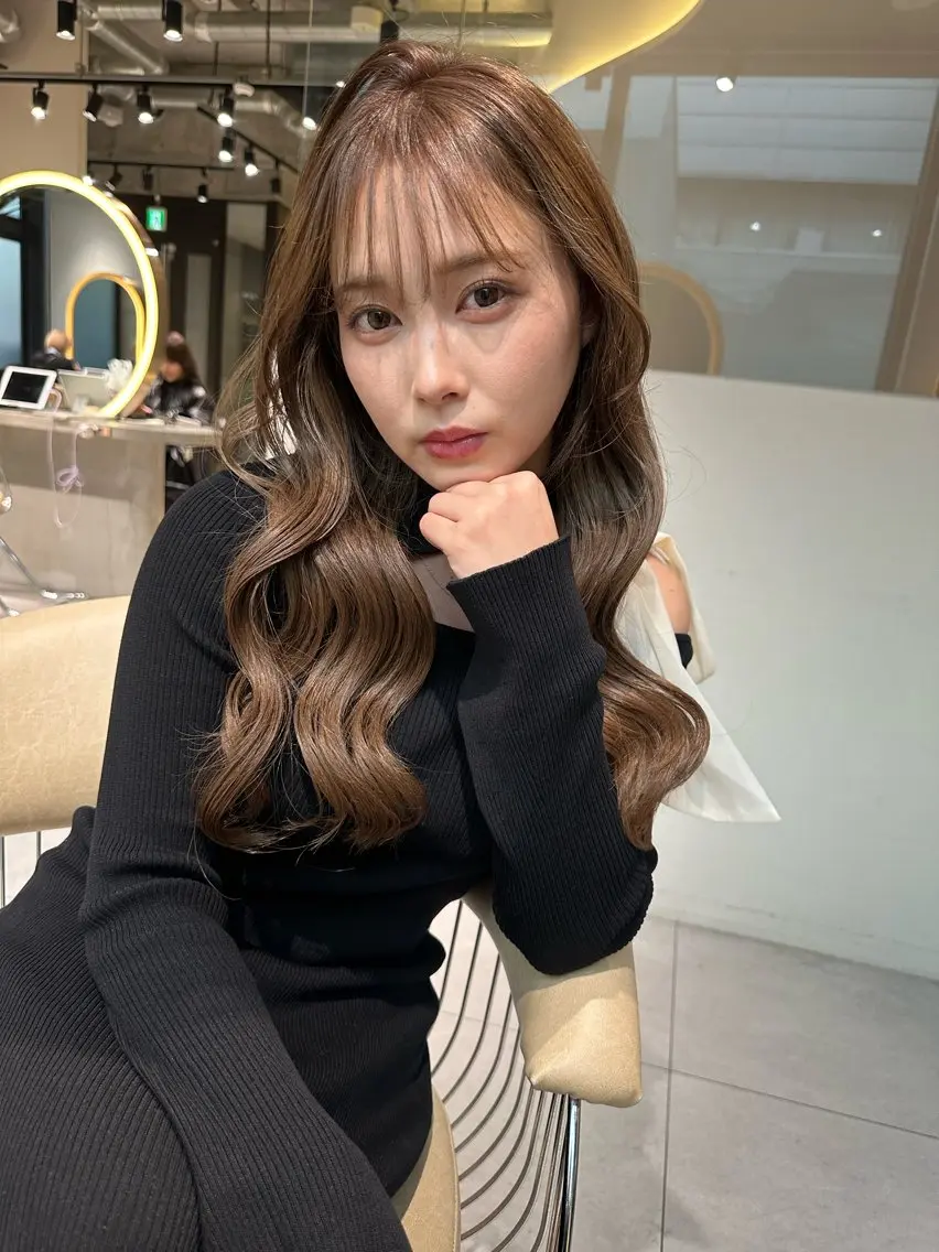 ロング カラー ヘアカラー 北九州①の艶髪師♥️ ♣️♦️♠️翔大のヘアスタイル
