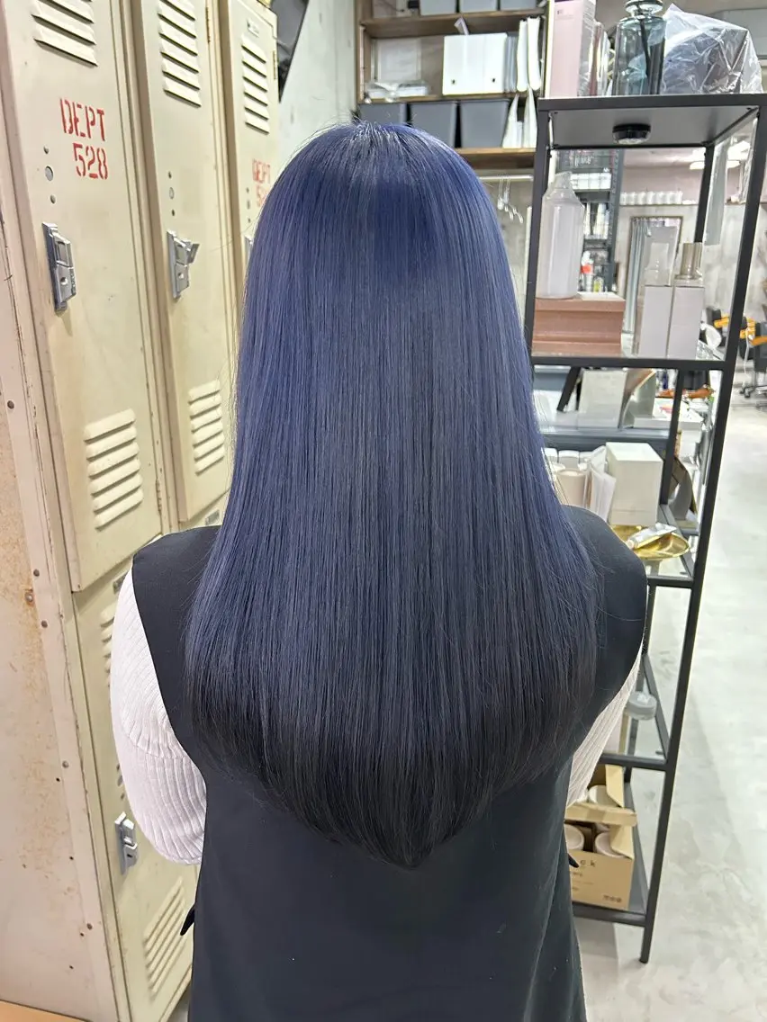 ロング カラー 櫻井 なんなのヘアスタイル