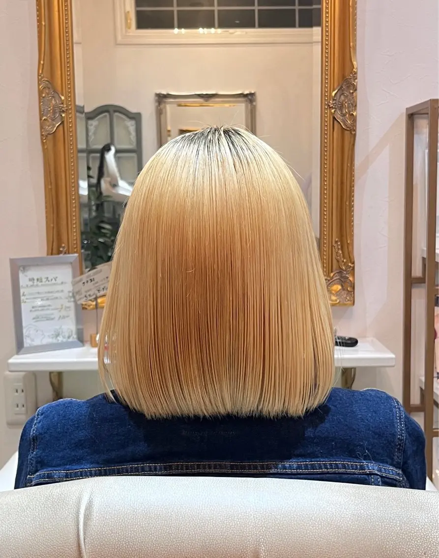 ミディアム 髪質改善 トリートメント 小林 真誉のヘアスタイル