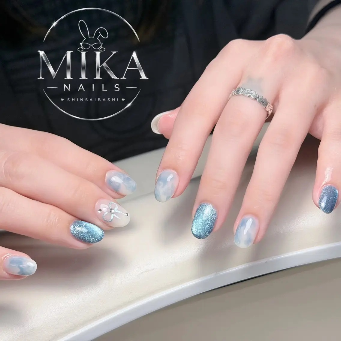ネイル アートネイル チークネイル ドット フットネイル フレンチネイル ハンドネイル Luna Mikaのネイルデザイン