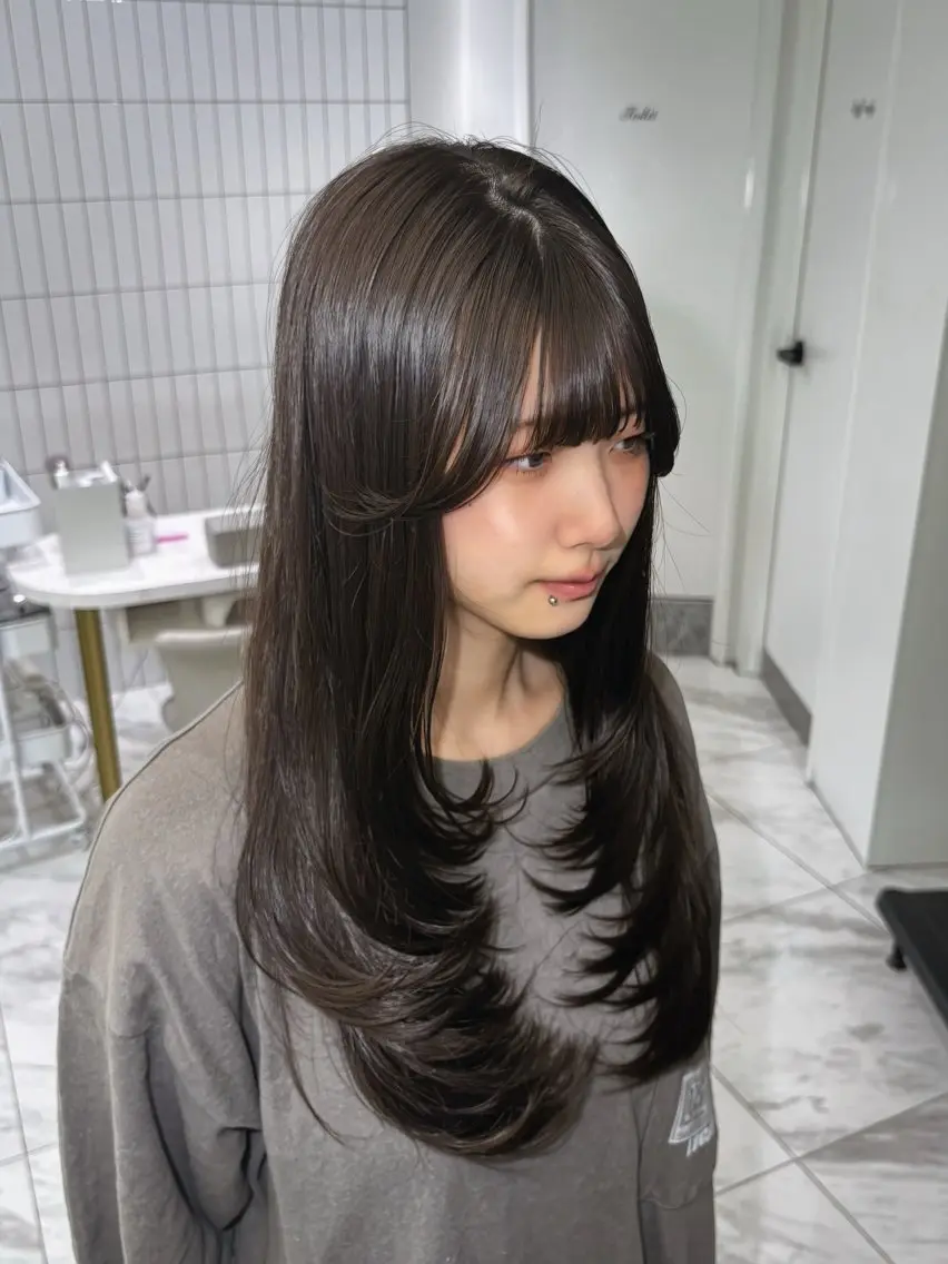 ロング オールマイティ美容師 💋𝑨𝑵𝑵𝑨のヘアスタイル