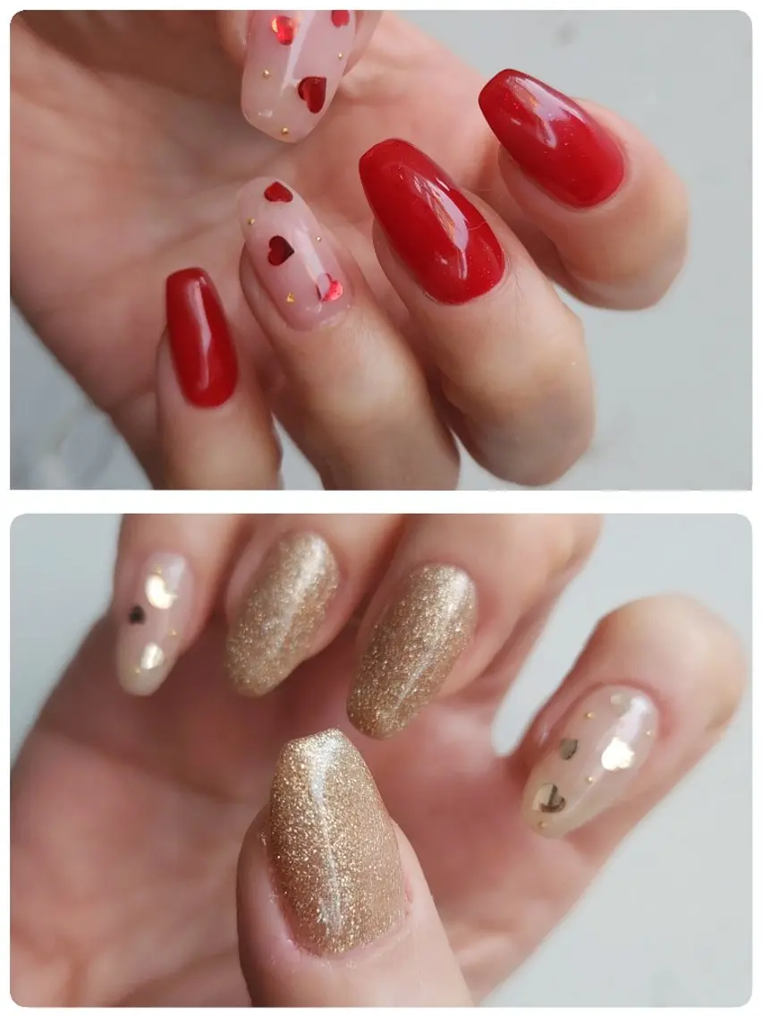 ネイル バレンタイン NailSalon N.中目黒のネイルデザイン